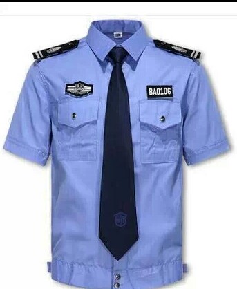 保安夏裝襯衣，短袖保安襯衣。
